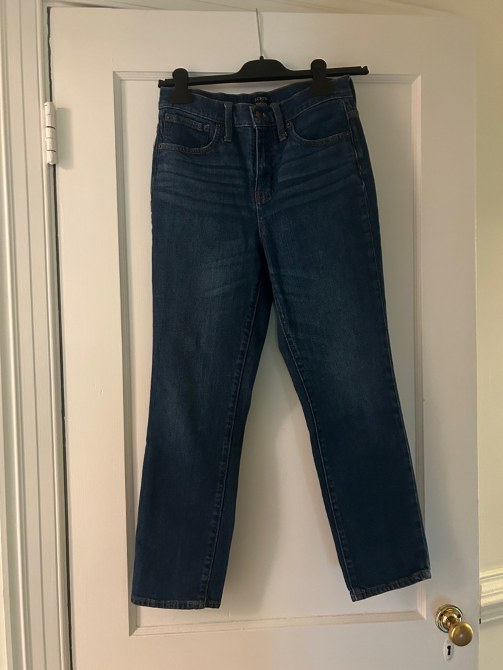 J. Crew  High-Rise Straight Jeans